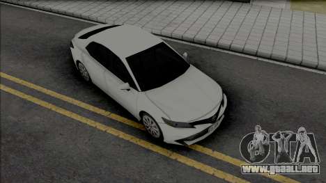 Toyota Camry XLE 2018 para GTA San Andreas