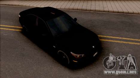 BMW M5 E60 Mafia para GTA San Andreas
