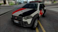 Fiat Palio Weekend Adventure 2013 PMESP para GTA San Andreas