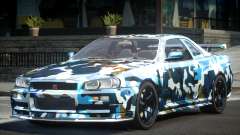 Nissan Skyline R34 GST Racing L4 para GTA 4