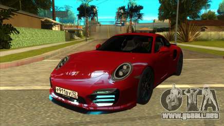 Porsche 911 Turbo S Black para GTA San Andreas