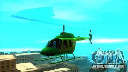 Helicóptero MegaFon para GTA San Andreas
