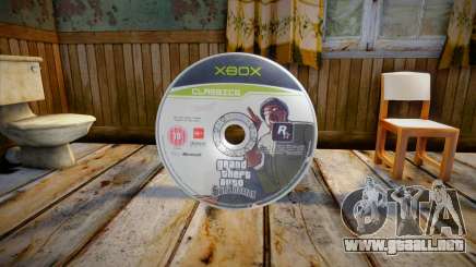 CD Savegame Icon (CD XboX) para GTA San Andreas