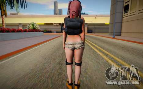 Honoka Commando para GTA San Andreas