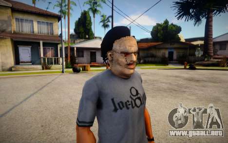 Butcher - Leatherface Mask para GTA San Andreas