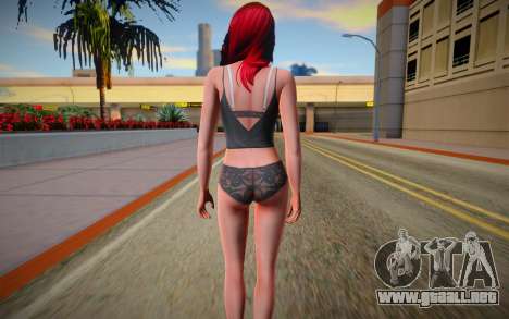 Lana top and panties from The Sims 4 para GTA San Andreas