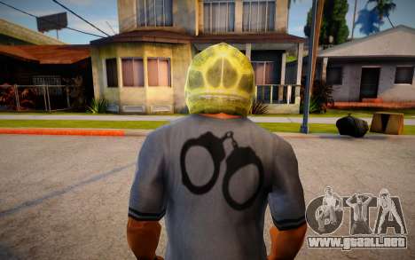 Lizard mask (GTA Online DLC) para GTA San Andreas