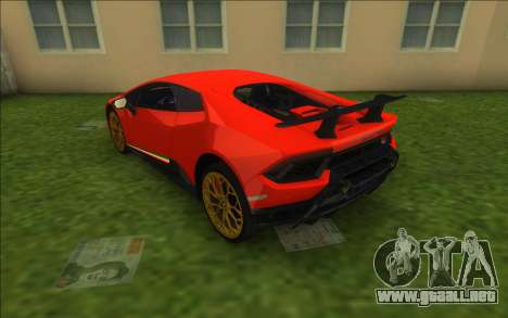 Lamborghini Huracan Performante para GTA Vice City