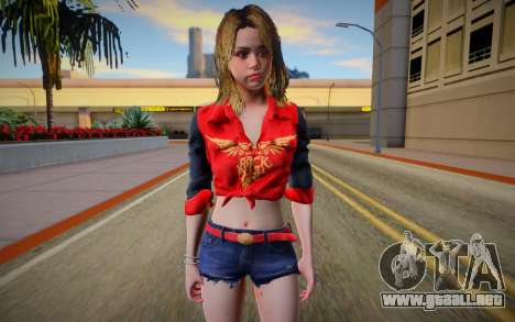 Becca Woolet Good Skin para GTA San Andreas