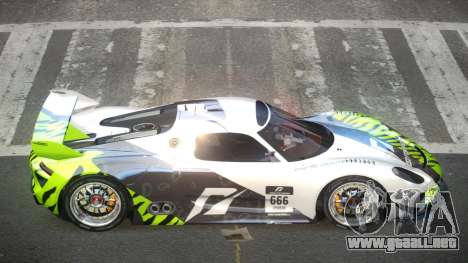 Porsche 918 SP Racing L8 para GTA 4