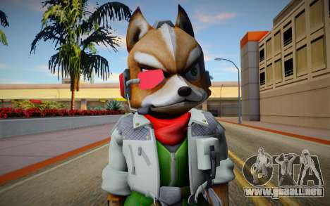 Fox from Super Smash Bros. for Wii U para GTA San Andreas