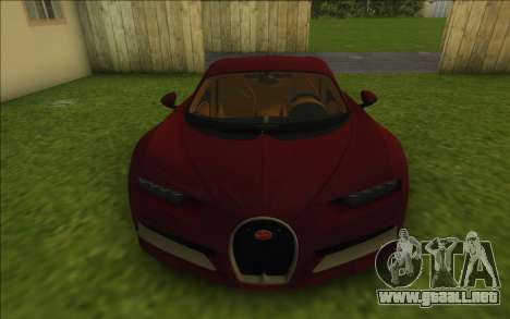 Bugatti Chiron para GTA Vice City