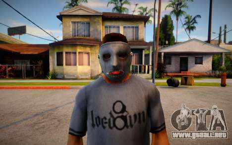 Slipknot Mask For Cj para GTA San Andreas