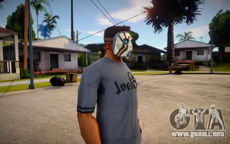 Borderland Bandit Mask para GTA San Andreas