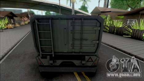 Cargo Truck UNSC para GTA San Andreas