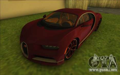 Bugatti Chiron para GTA Vice City