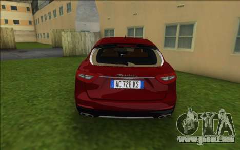 Maserati Levante S (Beta) para GTA Vice City