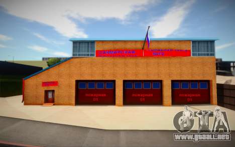 Estación de bomberos rusa para GTA San Andreas