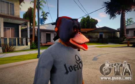 Rutger Mask For Cj para GTA San Andreas