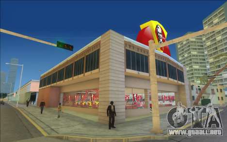 KFC Mod para GTA Vice City
