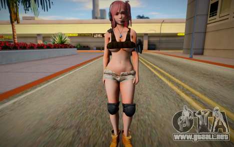 Honoka Commando para GTA San Andreas