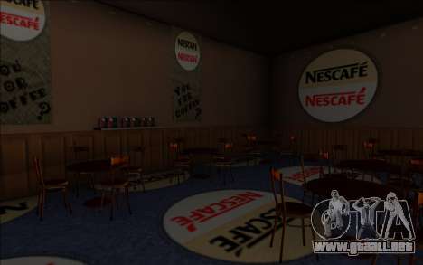 Nescafe Coffee Shop para GTA Vice City