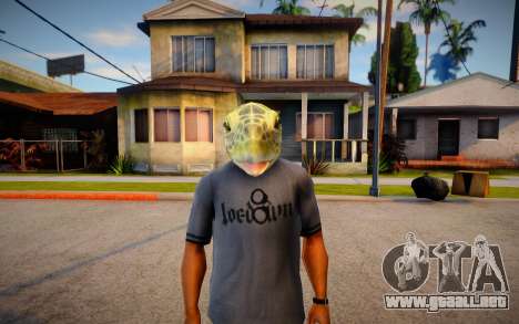 Lizard mask (GTA Online DLC) para GTA San Andreas