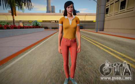 Jenny Myers from Friday the 13th: The Game Skin para GTA San Andreas