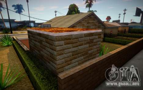 El nuevo hogar de Big Smoke (buena calidad) para GTA San Andreas