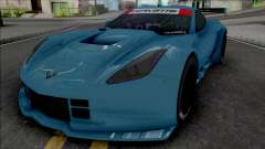 Chevrolet Corvette C7R GTE (SA Lights) para GTA San Andreas