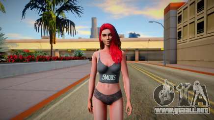 Lana top and panties from The Sims 4 para GTA San Andreas