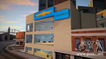 Chevrolet Showroom (Ottos Cars) para GTA San Andreas