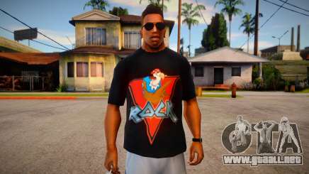 V-Rock T-Shirt para GTA San Andreas