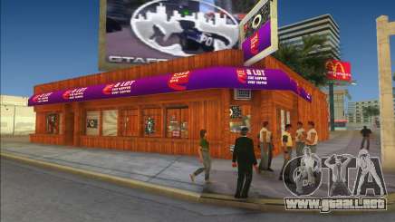 Cafe Coffee Day in Vice City para GTA Vice City