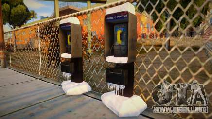 Winter Public Phone para GTA San Andreas