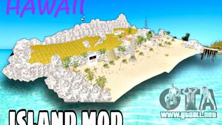 Hawaii Island Mod para GTA San Andreas