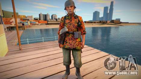 Waffen SS Soldat Camouflage para GTA San Andreas