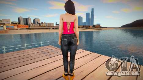 Tamaki Casual v6 skin para GTA San Andreas