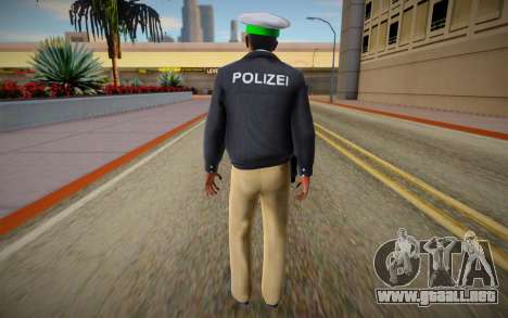 Polizeiuniform (Deutschland) para GTA San Andreas