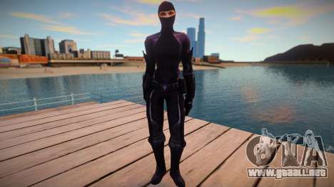 Mujer Ninja para GTA San Andreas