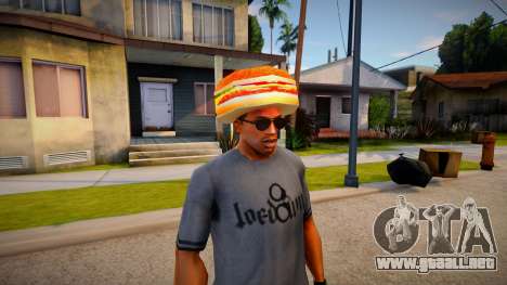 Burger Shot Employee Hat para GTA San Andreas