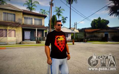 T-shirt Rammstein para GTA San Andreas