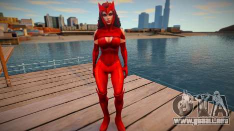 Scarlet Witch Skin para GTA San Andreas