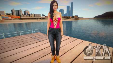 Tamaki Casual v6 skin para GTA San Andreas