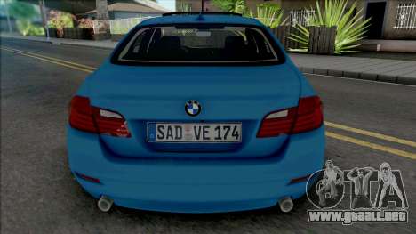 BMW 535i F10 2011 para GTA San Andreas