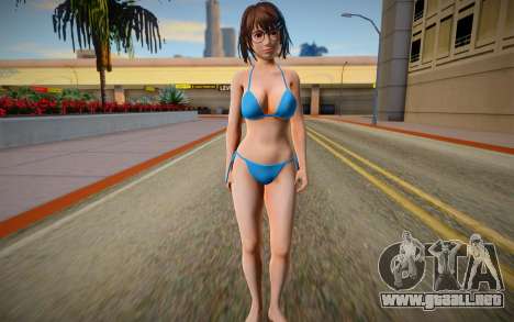 DOAXVV Tsukushi Normal Bikini para GTA San Andreas