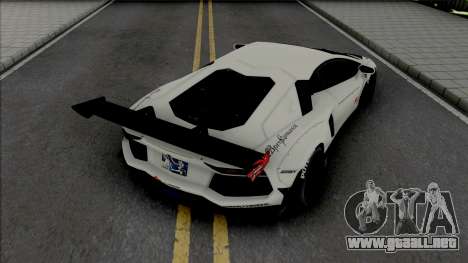 Lamborghini Aventador LP700-4 LB LE v2 para GTA San Andreas