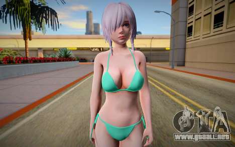 DOAXVV Luna Normal Bikini para GTA San Andreas