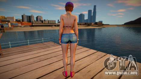 Hitomi Cosplay Tekken para GTA San Andreas