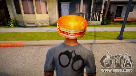 Burger Shot Employee Hat para GTA San Andreas